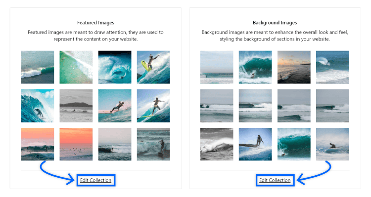 edit image collection