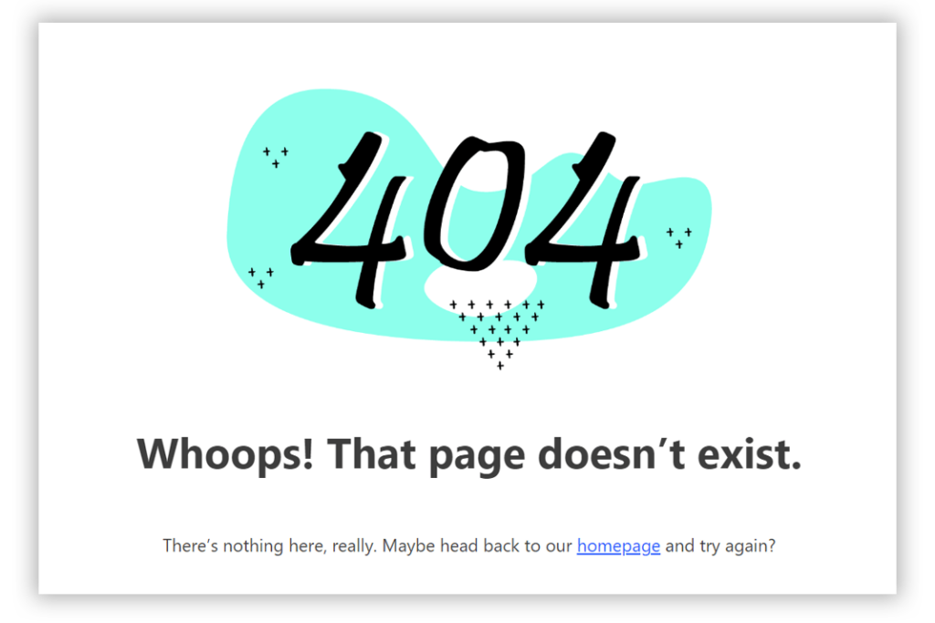 custom 404 page template by ecommerce launcher