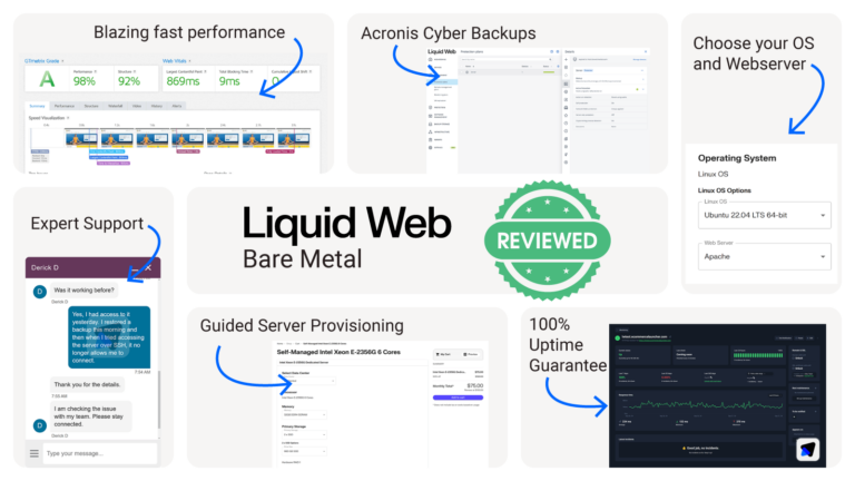 Liquid Web Bare Metal Server review
