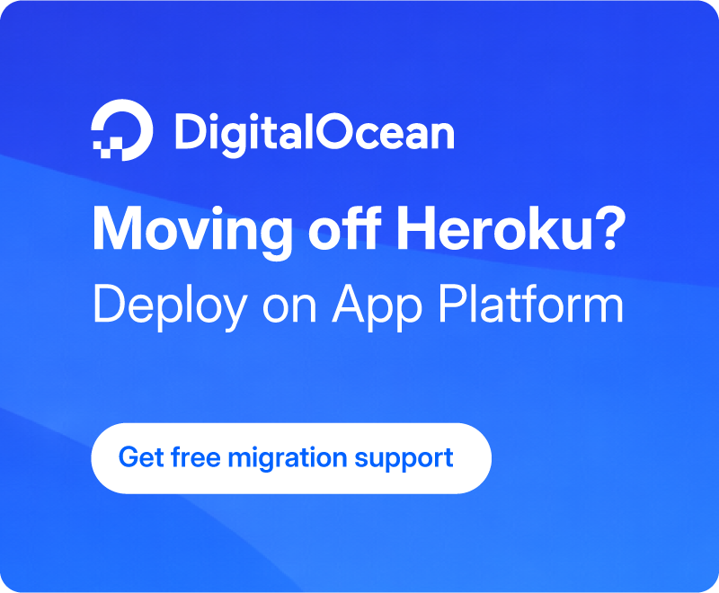 DigitalOcean app platform